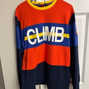 Polo Ralph Lauren Men's CLIMB Sweatshirt - Red, Blue, Yellow